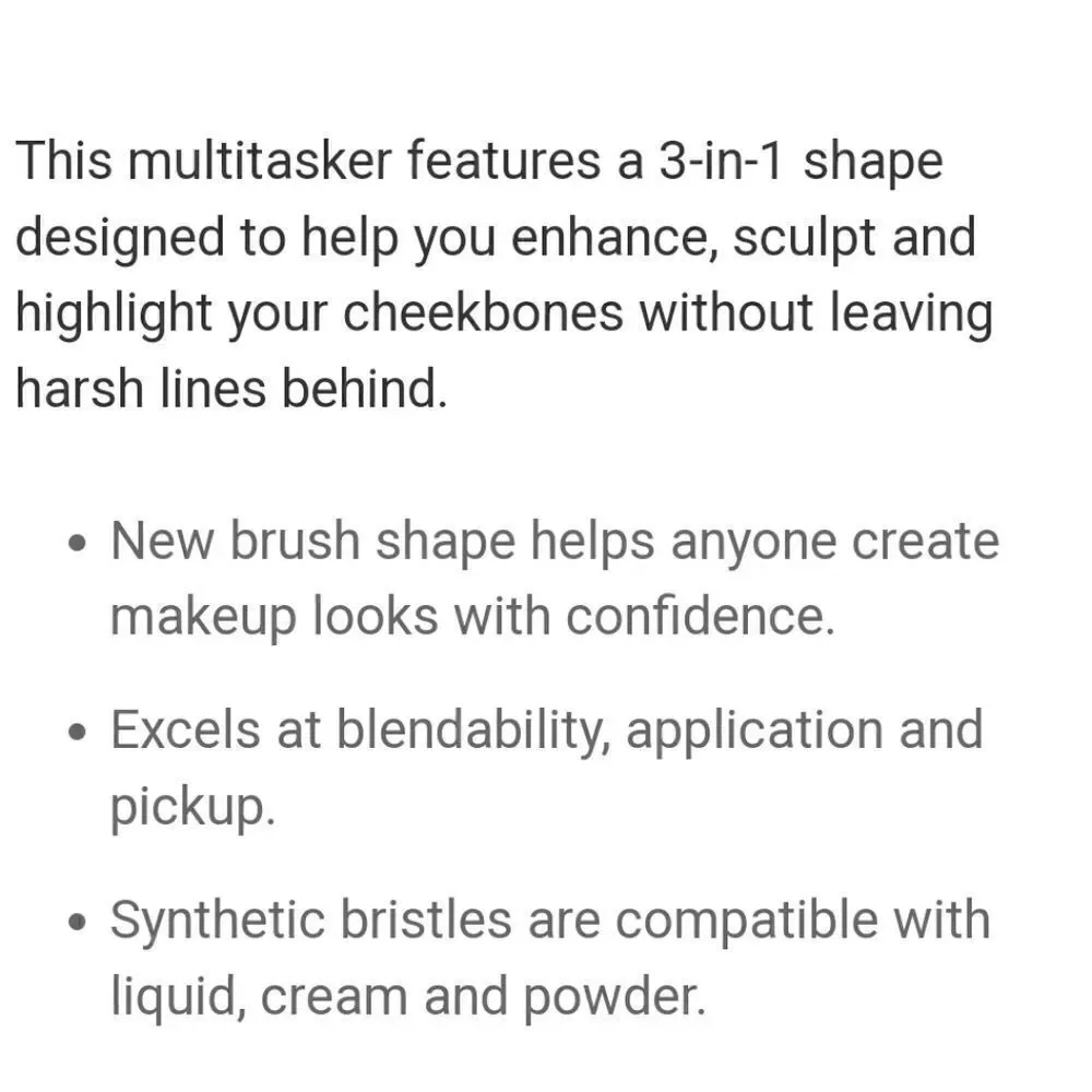 MARY KAY CHEEK BRUSH - NEW!